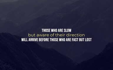 Inspirational Quote About Achieving Goals with Clarity and Determination