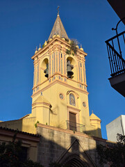 Sevilla Spain Parroquia San Isidoro Church Clock Tower