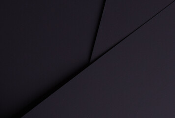 Elegant black designer paper texture with fine, smooth surface. Minimalistic, trendy backdrop with