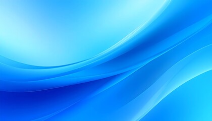 Obraz premium Abstract light blue curves