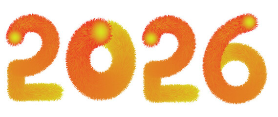 A vibrant autumn illustration featuring decorative new year symbols, colorful flower designs, and playful food vectors alongside alphabet letters and numbers
