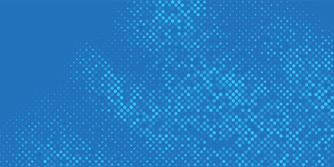 Blue dot halftone Pattern. Design Elements Background. Medical Tech Background. Vector Illustration.