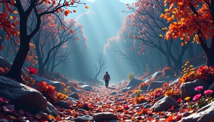 nature, tree, autumn, water, landscape