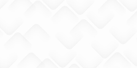 Abstract white Geometric banner design background.
