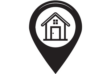 home location  vector icon
