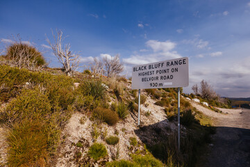 Black Bluff Lookout in Australia