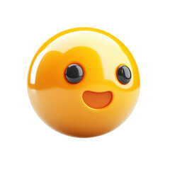 Fototapeta premium Happy Face Emoji Icon Design Emoticon Illustration Smile Graphic Symbol on transparent background