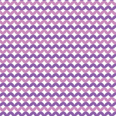 Purple and white repeating geometric wave pattern