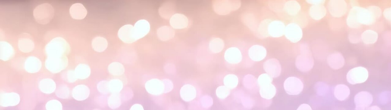 Blurred bokeh white and pink background