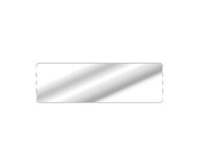 Realistic Clear Flat Glass, polished transparent glass plate, Window, or Mirror with Transparent Background, Clear, shiny acrylic sheet. Transparent plastic panel. 