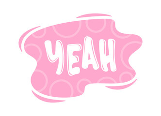 Yeah comic message dialogue cartoon