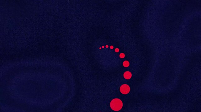Abstract new background with soft circle and blurred on red animated background