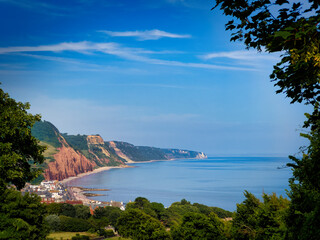 Jacob’s Ladder beach at Sidmouth