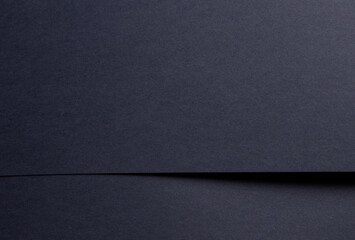 Premium navy blue designer paper texture with a chic, minimalistic design. Dark, deep shadows create