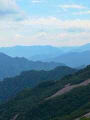 Naklejka premium mountain landscape in the mountains