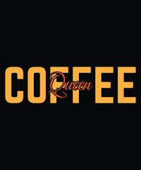 Coffee Typography t-shirt design