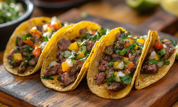 Tacos de Sesos - Tacos filled with beef brains, creamy and rich.