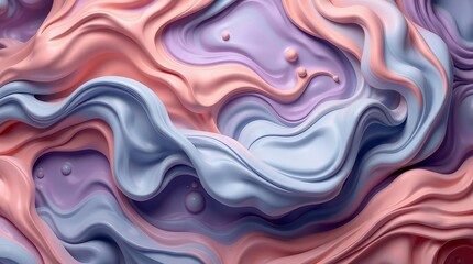 Abstract pastel swirls background