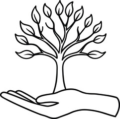 Abstract Tree with Multiple Branches