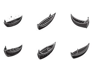 Enchanted Leaf Boat A Mystical Illustration of a Small Vessel Sailing on a Leaf Under the Stars