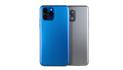  Latest Smartphone Rear Design in Studio Light, Transparent Background PNG