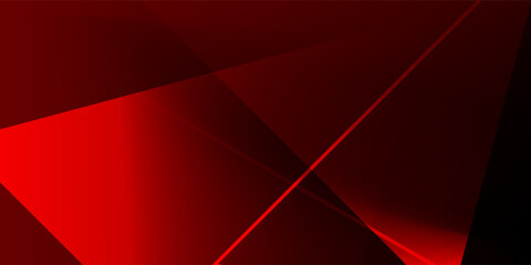 Modern red and black abstract design with layered angles and sleek lighting for digital branding.