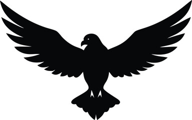 hawk-icon-silhouette-wings-out.eps