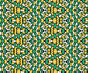 Eclectic Abstract Vector Pattern Set – Seamless Colorful Retro Style for Artistic Wall Textures and Pattern-Based Design Elements