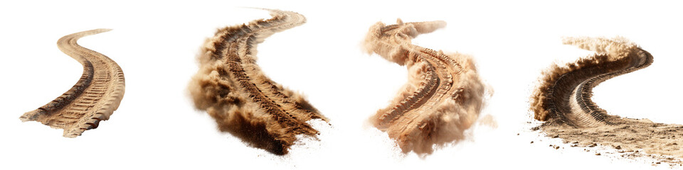 Dirt Track Roads Collection: Off-Road Vehicle Trail
