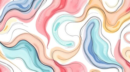 Colorful abstract pattern