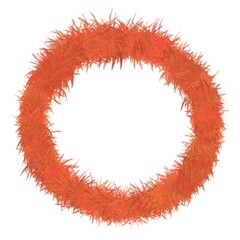 red christmas wreath