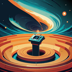 Universe-Breaking Futuristic Mockup Collection .