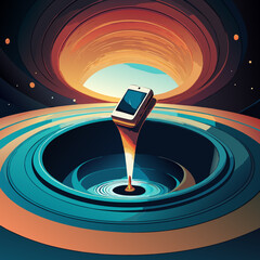 Universe-Breaking Futuristic Mockup Collection .