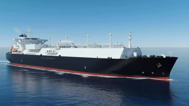 Liquefied natural gas ship LNG Carrier Maritime Transport of Liquefied Natural Gas