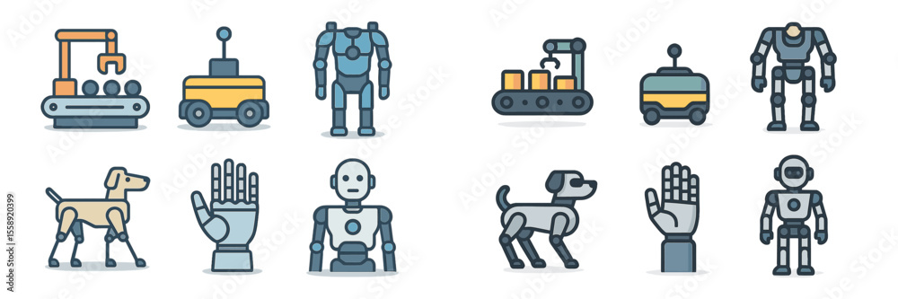 Poster Innovative designs of robots and automated devices for various tasks in everyday life