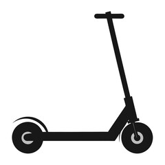 Electric Kick Scooter Silhouette