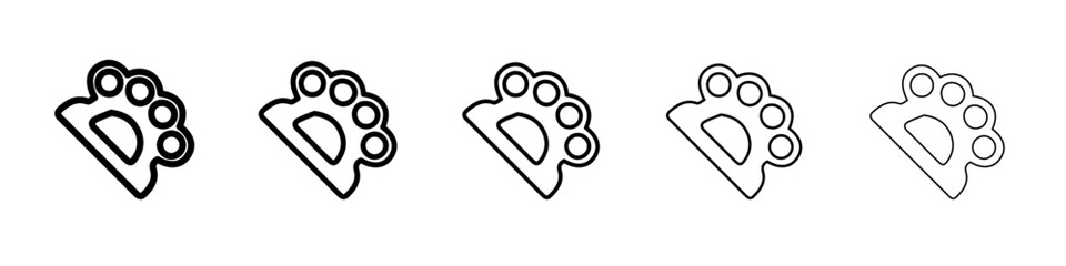 branch icon vector thin outline style sign