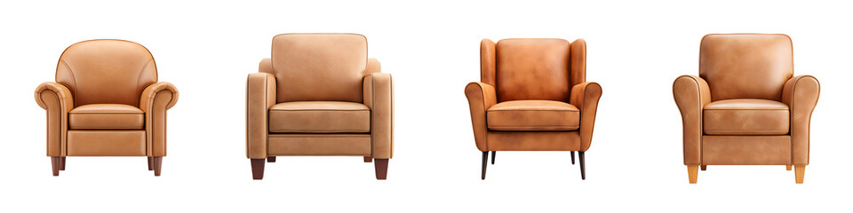 Leather Armchair Collection: Rustic, Comfortable, and Stylish Furniture