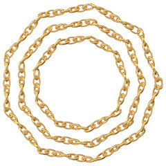 Gold Chain Jewelry: Elegant Mariner Link Design