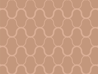Brown Geometric Abstract Background with Line Patterns