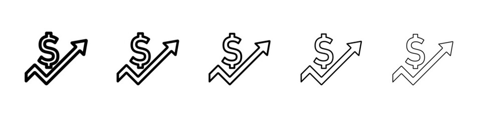 Portugal map icon vector thin outline style sign