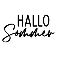 Hallo Sommer