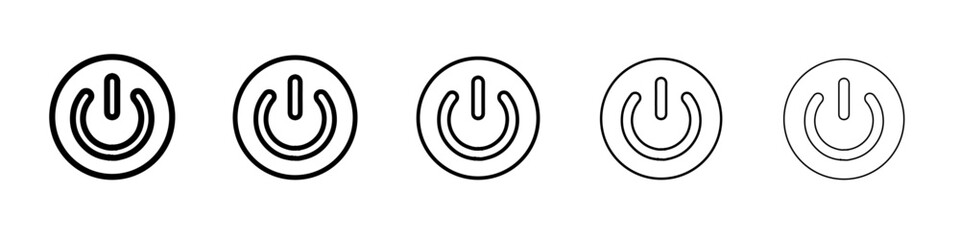 shield icon vector thin outline style sign