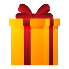 Colorful Wrapped Gift for Holiday Celebrations and Birthday