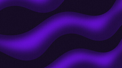 Gradient purple waves with a fine grainy texture, creating a modern and calming abstract background. Perfect for futuristic designs or digital media.

