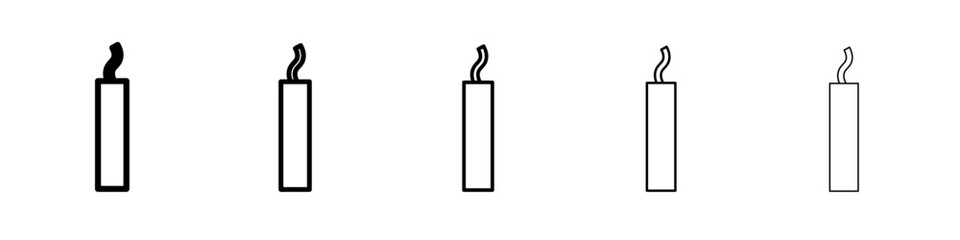 TNT dynamite icon vector thin outline style sign