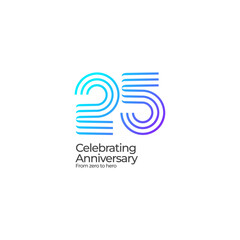 50 years anniversary celebrations logo concept