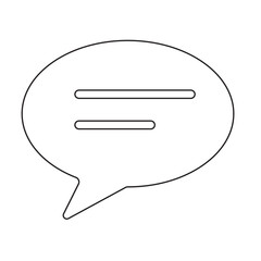 Comment icon set. Message icon or logo isolated sign and symbol. Vector illustration, Isolated on a white background. Eps 10