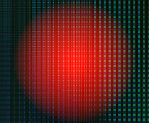 Abstraktes dynamisches futuristisches digitales Kunstwerk ohne Mithilfe von "KI " am PC selbst erstellt	