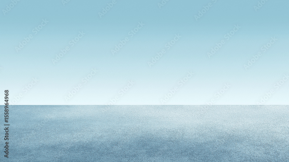Leinwandbilder serene pastel light blue background with minimal and clean texture creates calming atmosphere. smoot